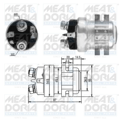 Solenoid Switch, starter
